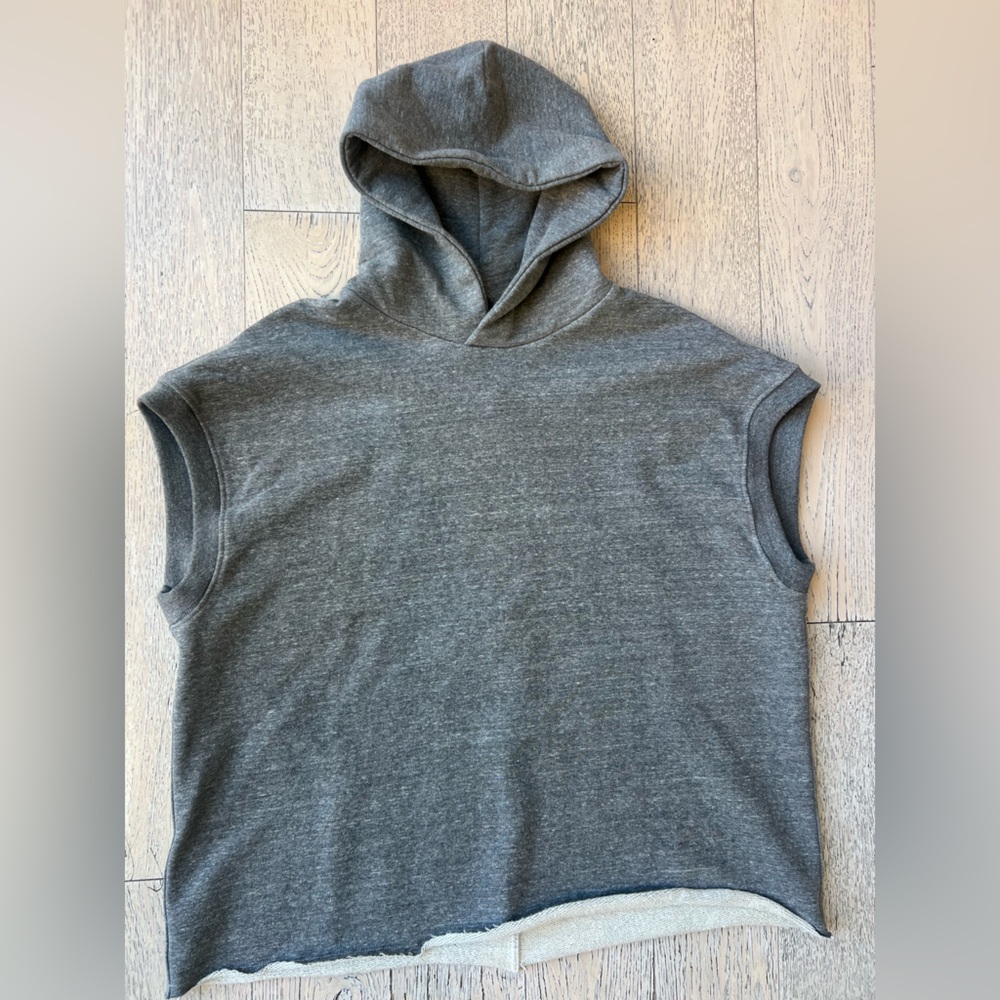 Unisex Fear of God Sleeveless Hoodie Size XS